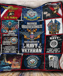 Buy Proud To Have Served U.S. Navy Veteran Quilt Blanket & Quilt Bedding Set Great Customized Blanket Gifts For Birthday Christmas Thanksgiving