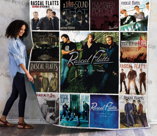 Buy Rascal Flatts Albums Cover Poster Quilt Blanket & Quilt Bedding Set Ver 2