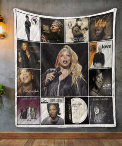 Buy Queen Latifah Album Covers Quilt Blanket & Quilt Bedding Set