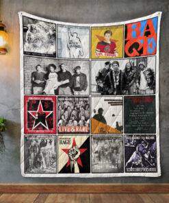 Buy Rage Against The Machine Album Covers Quilt Blanket & Quilt Bedding Set