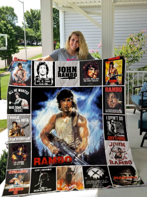 Buy Rambo Quilt Blanket & Quilt Bedding Set For Fans Ver 17-1