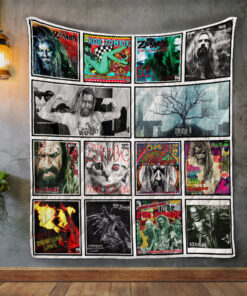 Buy Rob Zombie  Album Covers Quilt Blanket & Quilt Bedding Set