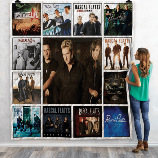 Buy Rascal Flatts Albums Quilt Blanket & Quilt Bedding Set - Meteew