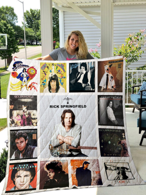 Buy Rick Springfield Quilt Blanket & Quilt Bedding Set