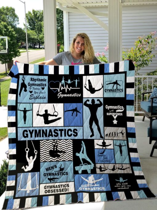 Buy Rhythmic Gymnastics Is Feeling You Can'T Explain Quilt Blanket & Quilt Bedding Set Great Customized Blanket Gifts For Birthday Christmas Thanksgiving