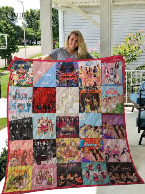 Buy Red Velvet  Albums Quilt Blanket & Quilt Bedding Set For Fans Ver 25