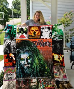 Buy Rob Zombie Quilt Blanket & Quilt Bedding Set For Fans Ver 17