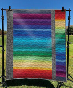 Buy Rainbow Pride Quilt Blanket & Quilt Bedding Set Great Customized Blanket Gifts For Birthday Christmas Thanksgiving