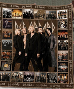 Buy Rock Band Def Leppard Quilt Blanket & Quilt Bedding Set For Birthday Christmas Defleppard