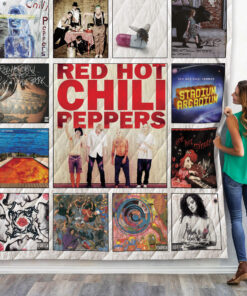 Buy Red Hot Chili Peppers Albums Quilt Blanket & Quilt Bedding Set 01