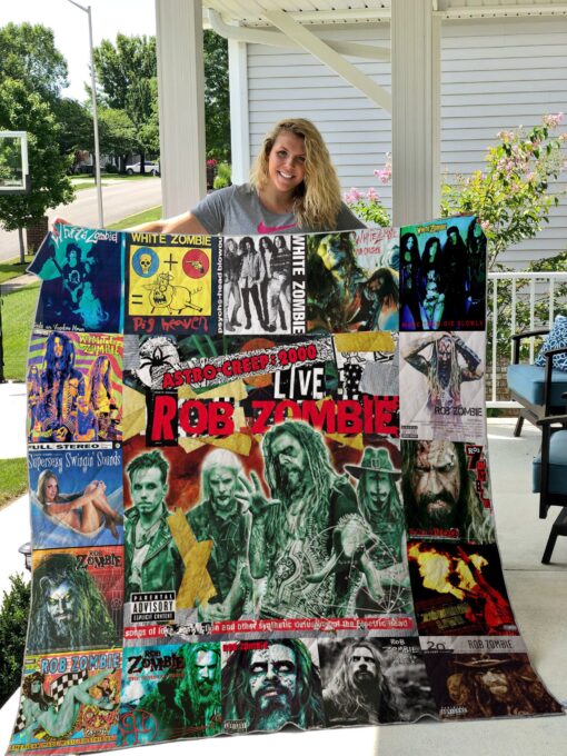 Buy Rob Zombie Style 2 Quilt Blanket & Quilt Bedding Set