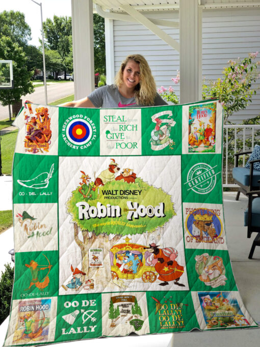 Buy Robin Hood Quilt Blanket & Quilt Bedding Set For Fans Ver17