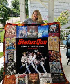 Buy Rick Parfitt Albums Cover Poster Quilt Blanket & Quilt Bedding Set