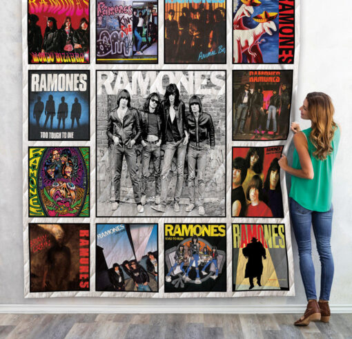 Buy Ramones Albums Quilt Blanket & Quilt Bedding Set - Meteew