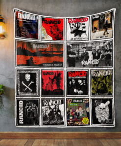 Buy Rancid Album Covers Quilt Blanket & Quilt Bedding Set