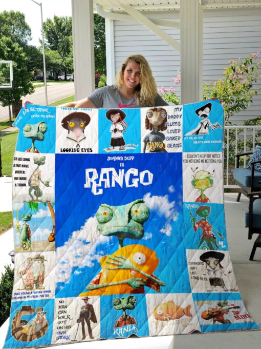 Buy Rango Quilt Blanket & Quilt Bedding Set For Fans Ver 17