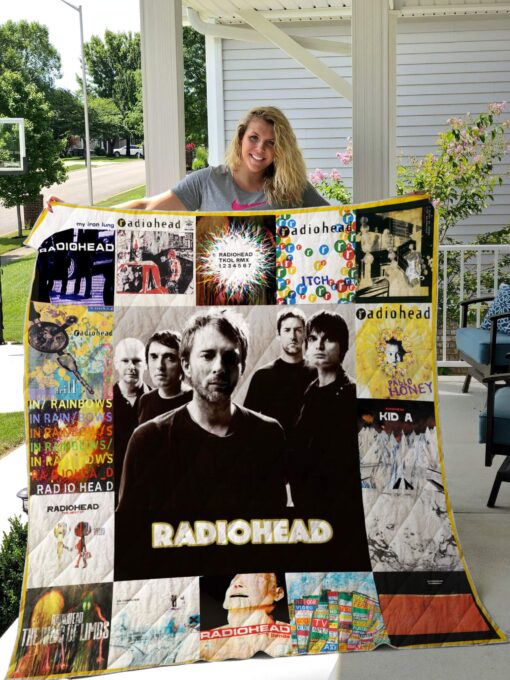 Buy Radiohead Quilt Blanket & Quilt Bedding Set For Fans Ver 17