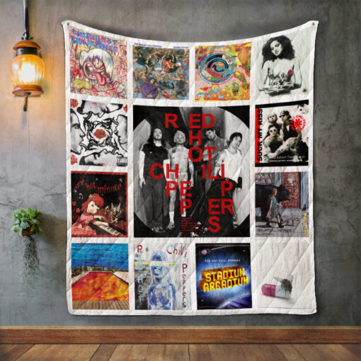 Buy Red Hot Chili Peppers Album Covers Quilt Blanket & Quilt Bedding Set