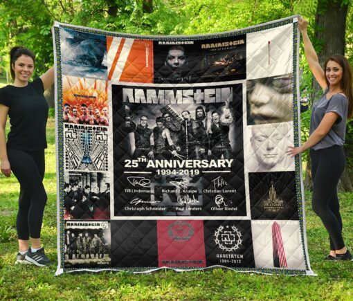 Buy Rammstein Anniversary Quilt Blanket & Quilt Bedding Set