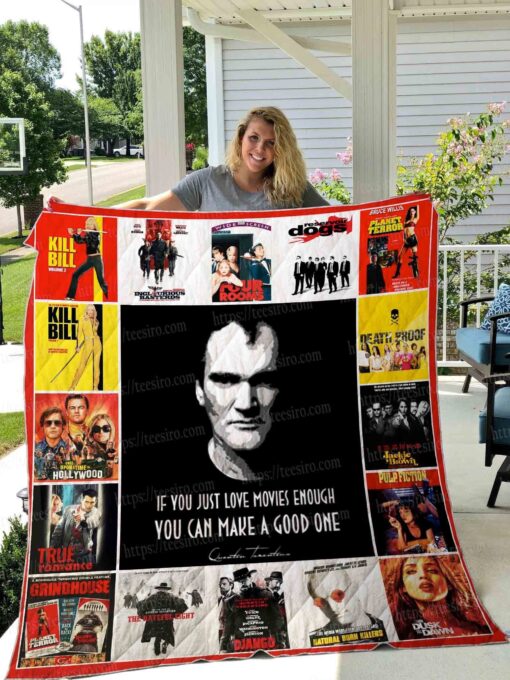 Buy Quentin Tarantino Quilt Blanket & Quilt Bedding Set 01