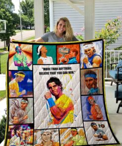 Buy Rafael Nadal Quilt Blanket & Quilt Bedding Set 01