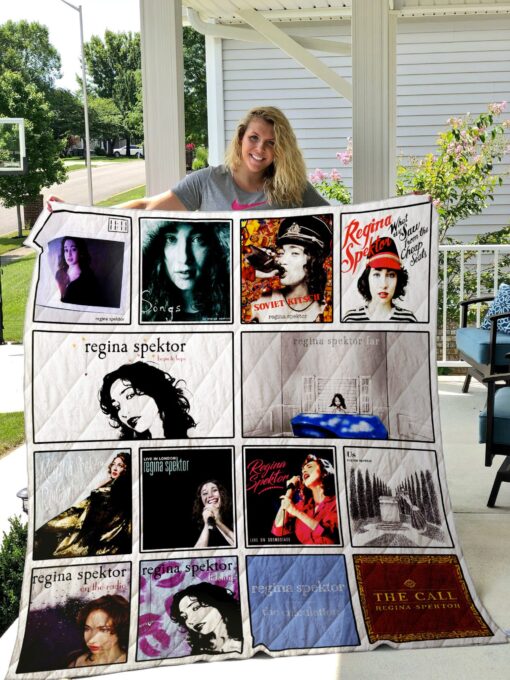 Buy Regina Spektor Quilt Blanket & Quilt Bedding Set