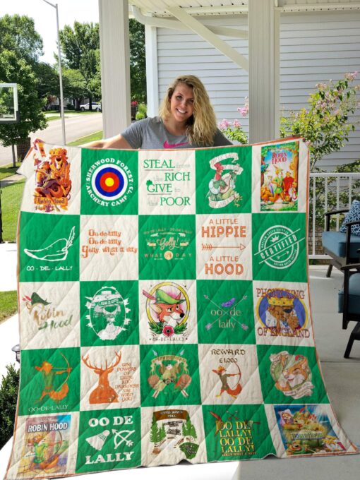 Buy Robin Hood Quilt Blanket & Quilt Bedding Set For Fans Ver25