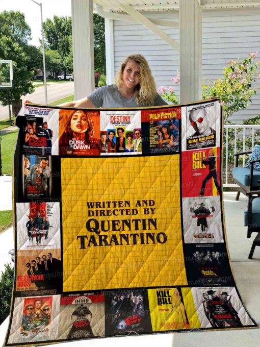 Buy Quentin Tarantino Quilt Blanket & Quilt Bedding Set 02