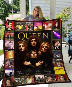 Buy Queen Rock Band Quilt Blanket & Quilt Bedding Set Gifts For Fans Birthday Christmas Music Gifts V2