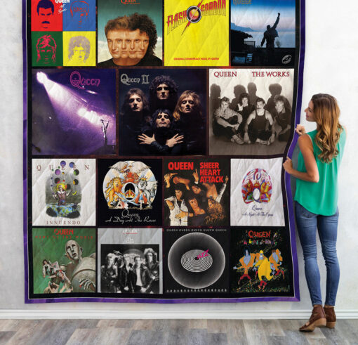 Buy Queen Band Albums Quilt Blanket & Quilt Bedding Set