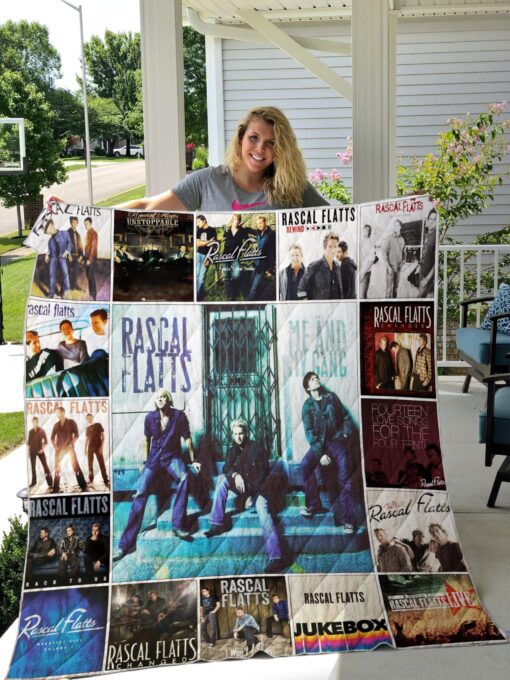 Buy Rascal Flatts Quilt Blanket & Quilt Bedding Set 0754