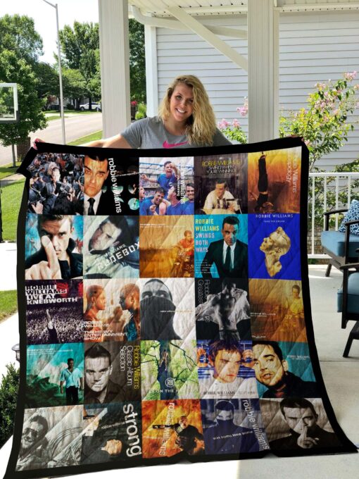 Buy Robbie Williams Quilt Blanket & Quilt Bedding Set