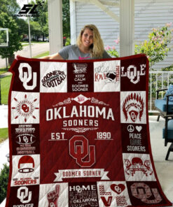 Buy Ncaa Oklahoma Sooners Quilt Blanket & Quilt Bedding Set #345