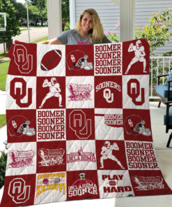 Buy Ncaa Oklahoma Sooners Quilt Blanket & Quilt Bedding Set #338