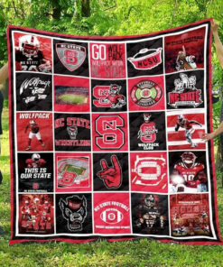 Buy Ncaa N.C. State Wolfpack Quilt Blanket & Quilt Bedding Set #167