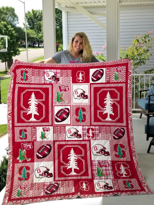 Buy Ncaa Stanford Cardinal Quilt Blanket & Quilt Bedding Set #667