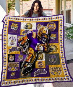 Buy Ncaa Lsu Tigers Quilt Blanket & Quilt Bedding Set #934