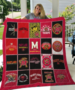 Buy Ncaa Maryland Terrapins Quilt Blanket & Quilt Bedding Set #459