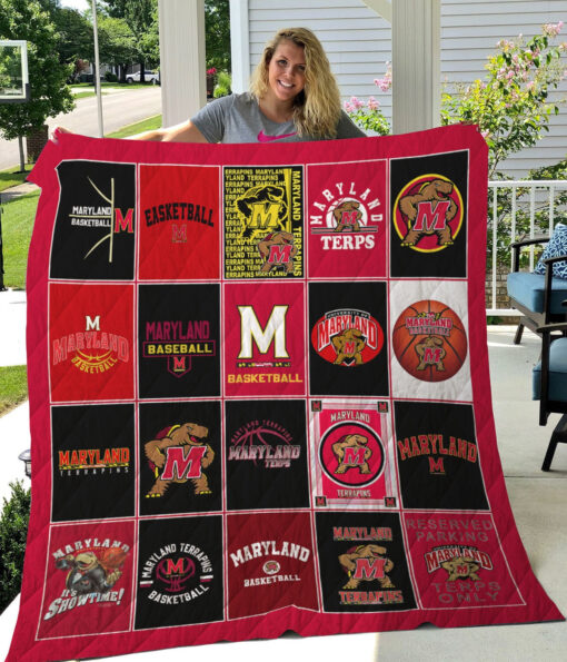 Buy Ncaa Maryland Terrapins Quilt Blanket & Quilt Bedding Set #459