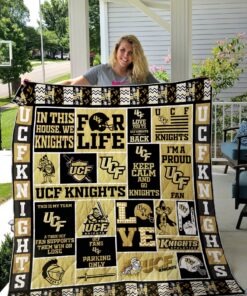 Buy Ncaa Ucf Knights Quilt Blanket & Quilt Bedding Set #1152