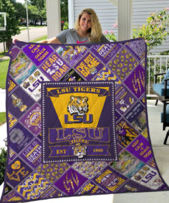 Buy Ncaa Lsu Tigers Quilt Blanket & Quilt Bedding Set #920