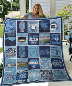 Buy Ncaa North Carolina Tar Heels Quilt Blanket & Quilt Bedding Set #174