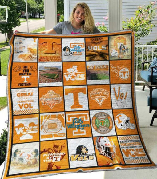 Buy Ncaa Tennessee Volunteers Quilt Blanket & Quilt Bedding Set #1014