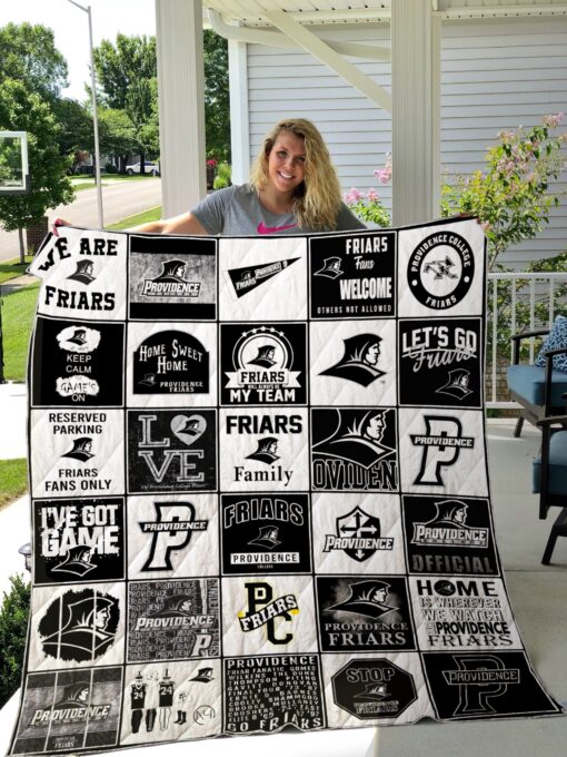 Buy Ncaa Providence Friars Quilt Blanket & Quilt Bedding Set #1227