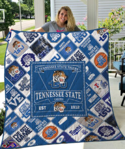 Buy Ncaa Tennessee State Tigers Quilt Blanket & Quilt Bedding Set #1544