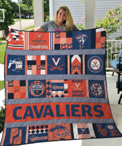 Buy Ncaa Virginia Cavaliers Quilt Blanket & Quilt Bedding Set #247