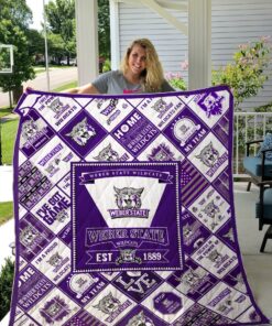 Buy Ncaa Weber State Wildcats Quilt Blanket & Quilt Bedding Set #1519