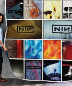 Buy Nine Inch Nails Albums Quilt Blanket & Quilt Bedding Set 01