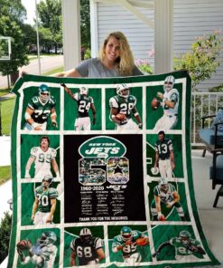 Buy New York Jets Quilt Blanket & Quilt Bedding Set