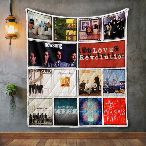 Buy Newsong Album Covers Quilt Blanket & Quilt Bedding Set